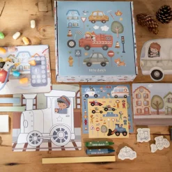 Tekenen|Puzzels & Spellen*Little Dutch Jim's knutseldoos Multi