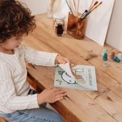 Tekenen|Puzzels & Spellen*Little Dutch kleurboek Forest Friends Blue