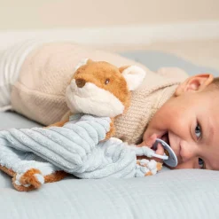 Knuffeldoekjes|Fopspenen & Accessoires*Little Dutch knuffeldoekje Forest Friends blauw