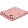 Dekens*Little Dutch ledikant deken gebreid pure roze