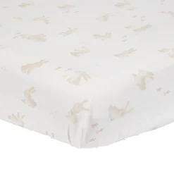 Hoeslakens*Little Dutch ledikanthoeslaken Baby Bunny wit