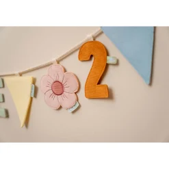 Feestartikelen|Wanddecoratie*Little Dutch letterslinger vlag blauw