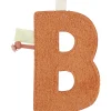 Wanddecoratie*Little Dutch letterslinger B oranje