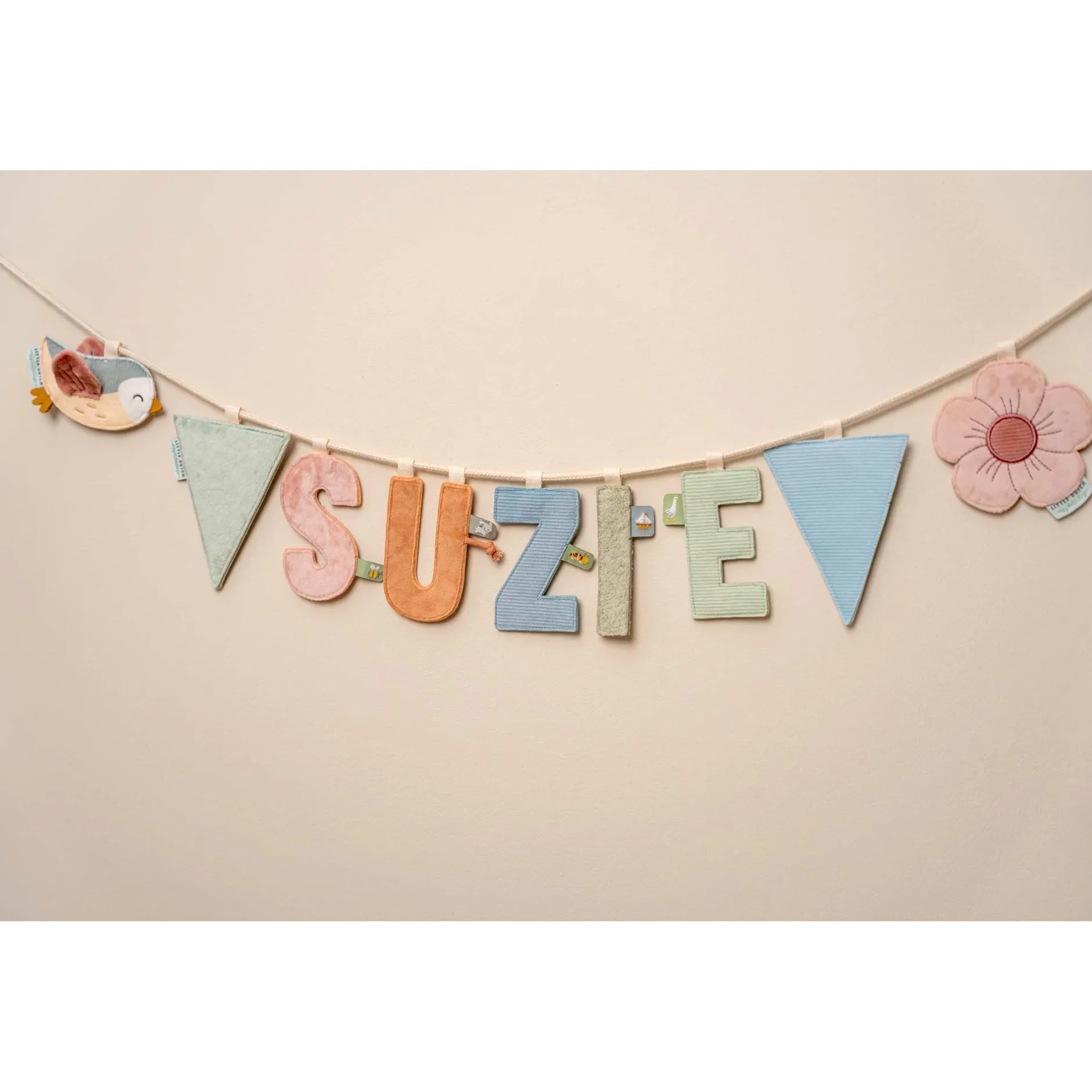 Feestartikelen|Wanddecoratie*Little Dutch letterslinger Z blauw