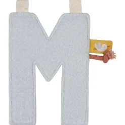 Feestartikelen|Wanddecoratie*Little Dutch letterslinger M blauw