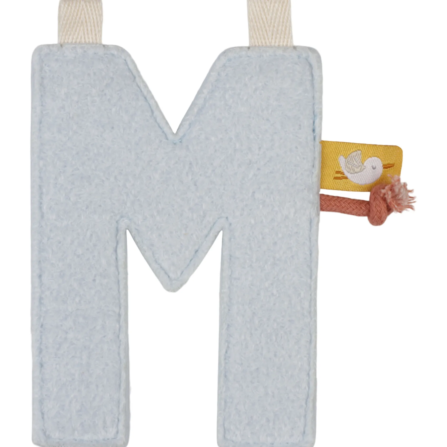 Feestartikelen|Wanddecoratie*Little Dutch letterslinger M blauw