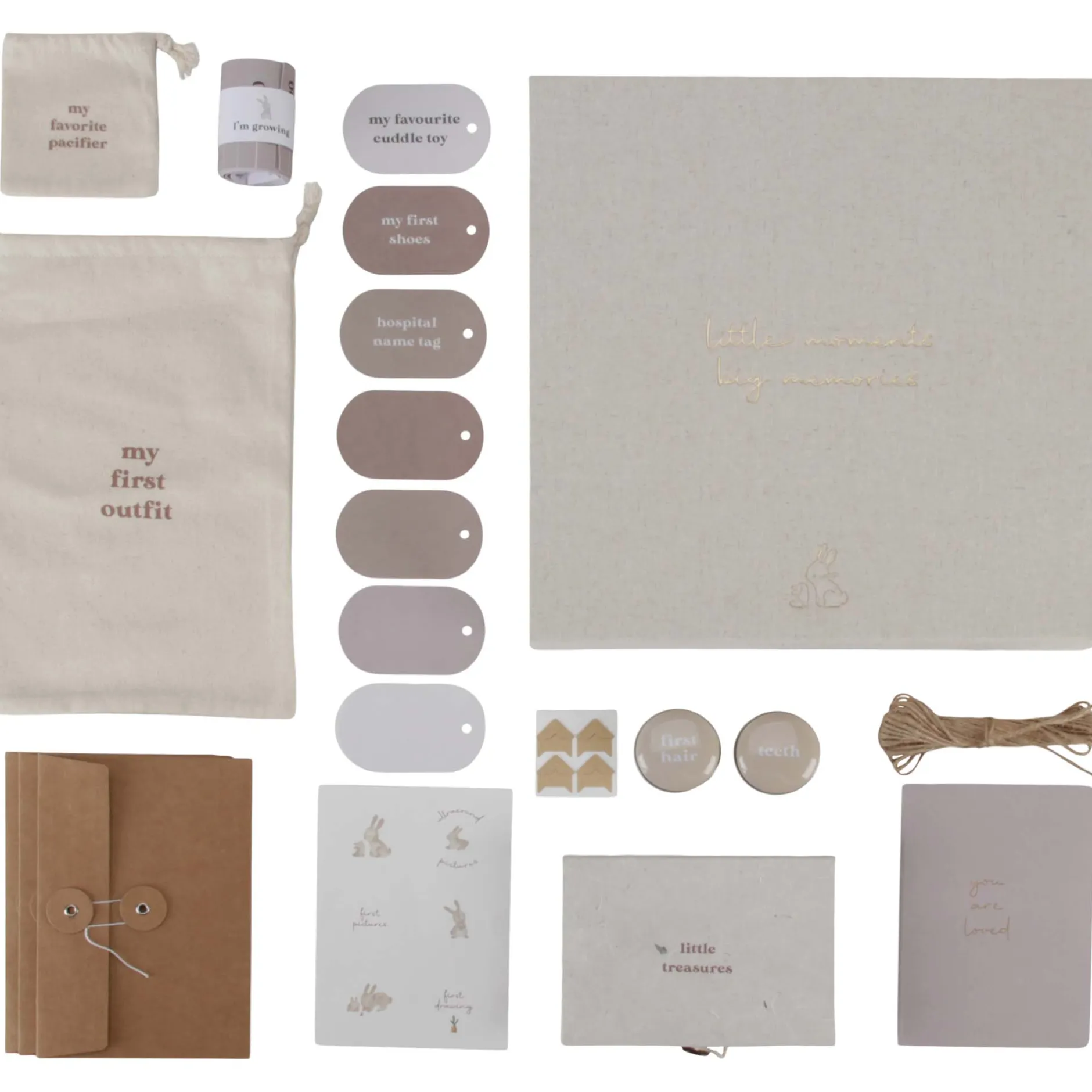 Feestartikelen|Kraamcadeaus*Little Dutch memorybox Multi
