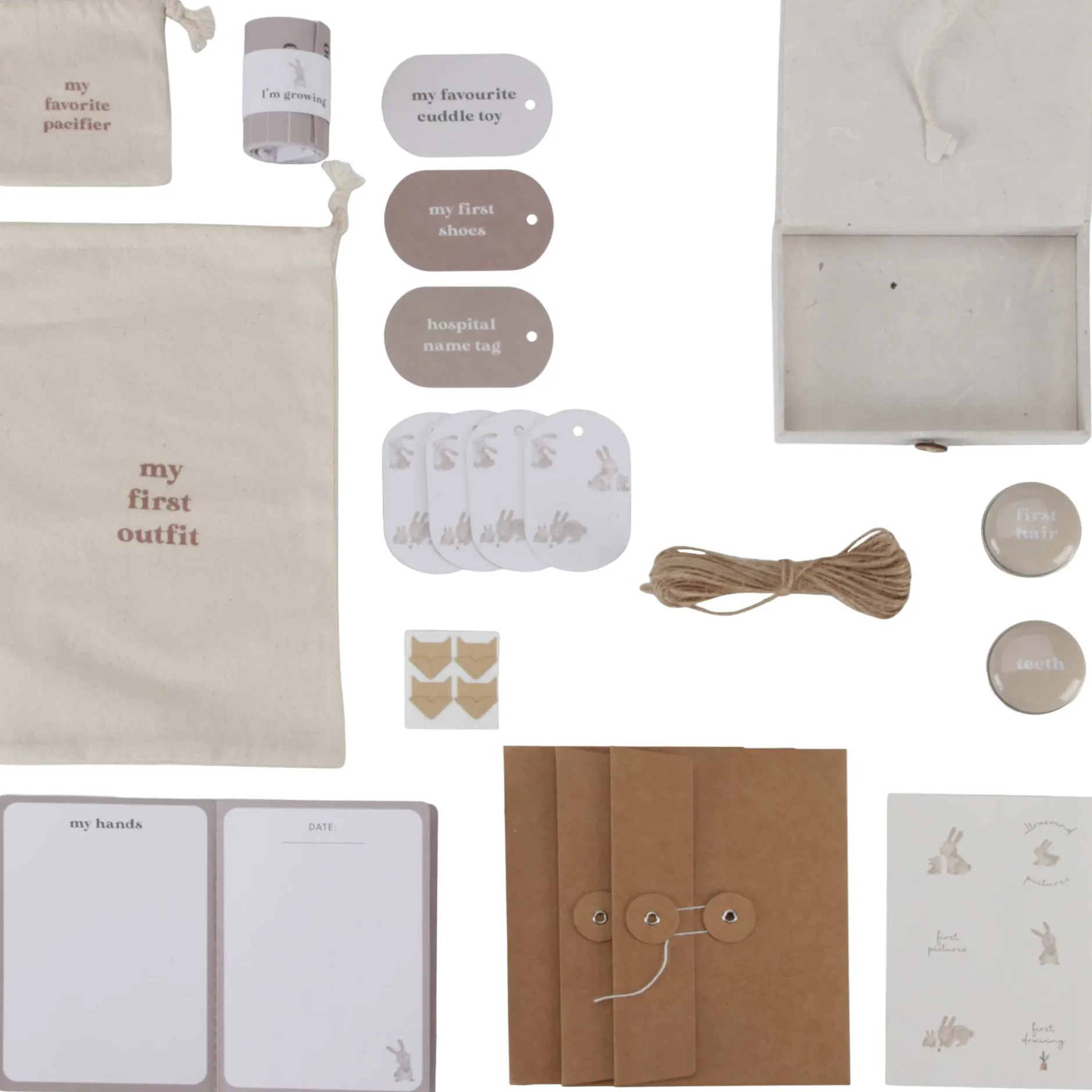 Feestartikelen|Kraamcadeaus*Little Dutch memorybox Multi