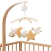 Muziekmobielen & Muziekdoosjes*Little Dutch muziekmobiel Newborn Naturals Bunny Beigebrown