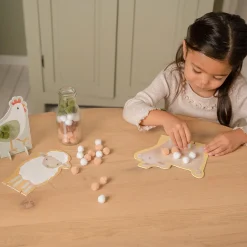 Tekenen|Puzzels & Spellen*Little Dutch pom pom plakken Little Farm Multi