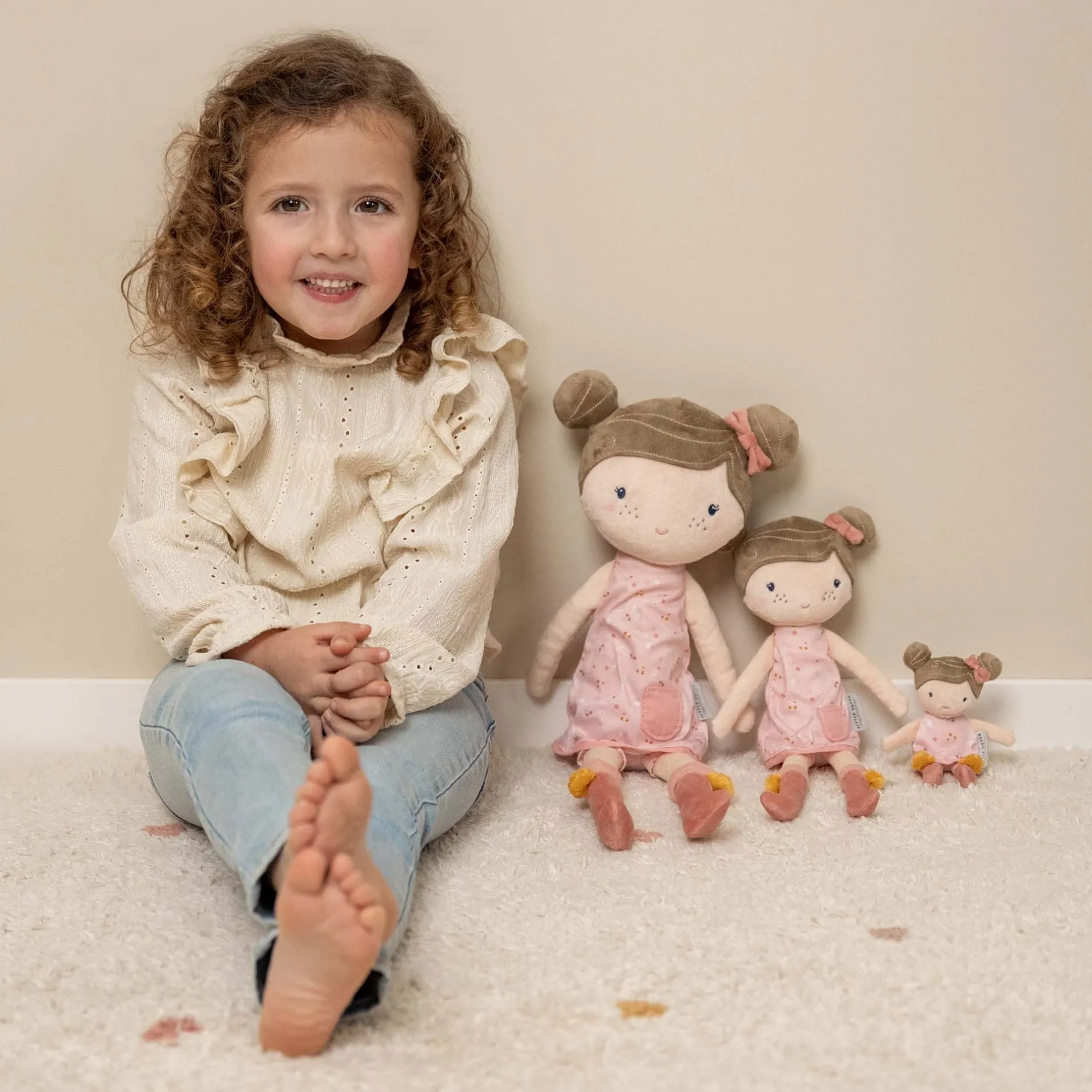 Kraamcadeaus|Poppen & Poppenwagens*Little Dutch pop Rosa 35 cm Multi