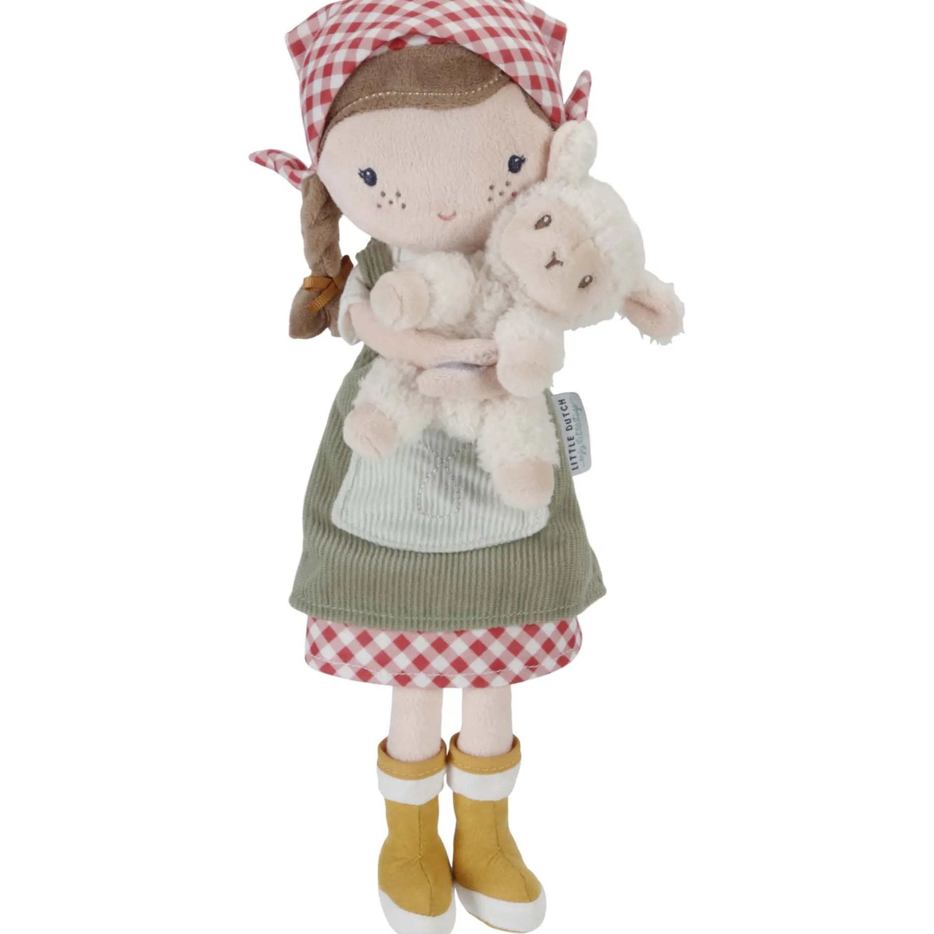 Kraamcadeaus|Poppen & Poppenwagens*Little Dutch pop Rosa Farmer 35 cm Multi