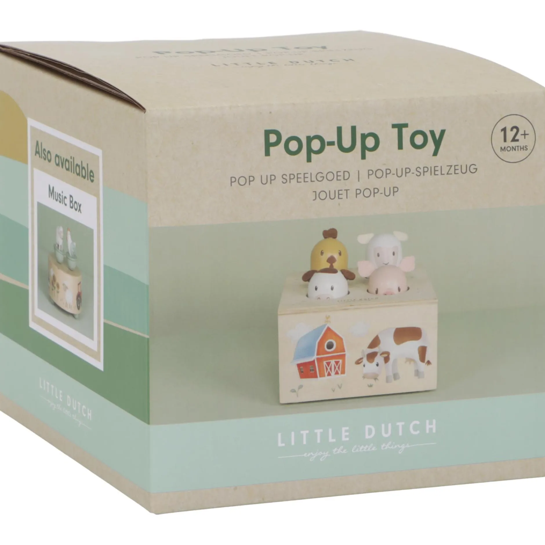 Kraamcadeaus*Little Dutch pop-up speelgoed Little Farm Multi