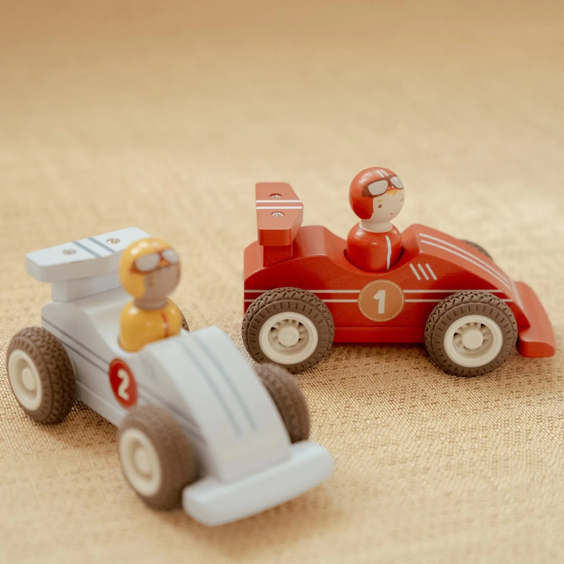 Auto's, Treinen & Garages|Speelgoed Auto's*Little Dutch Pullback Racewagen Multi