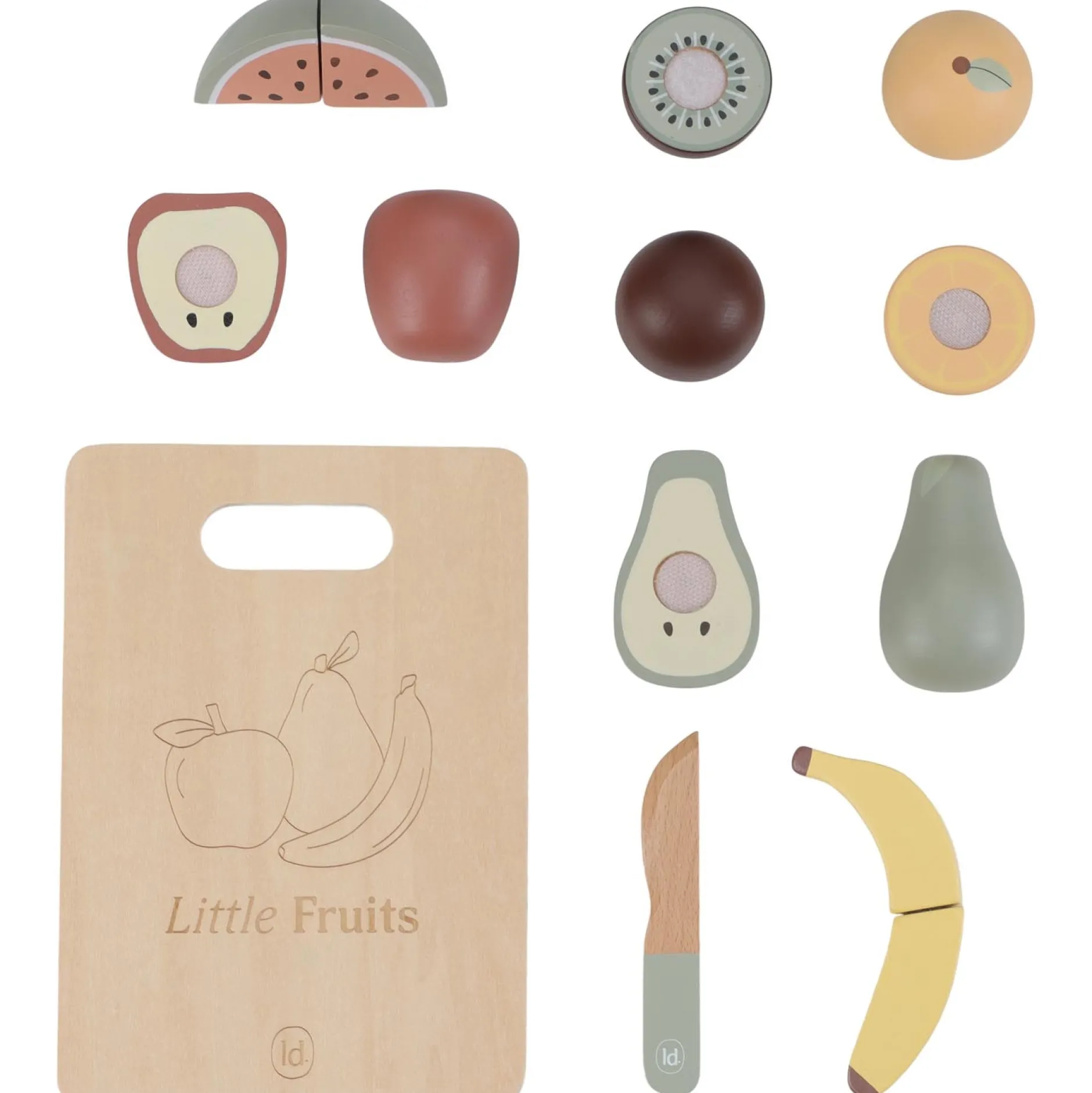 Keukens & Kinderservies*Little Dutch Snijfruit FSC Multi