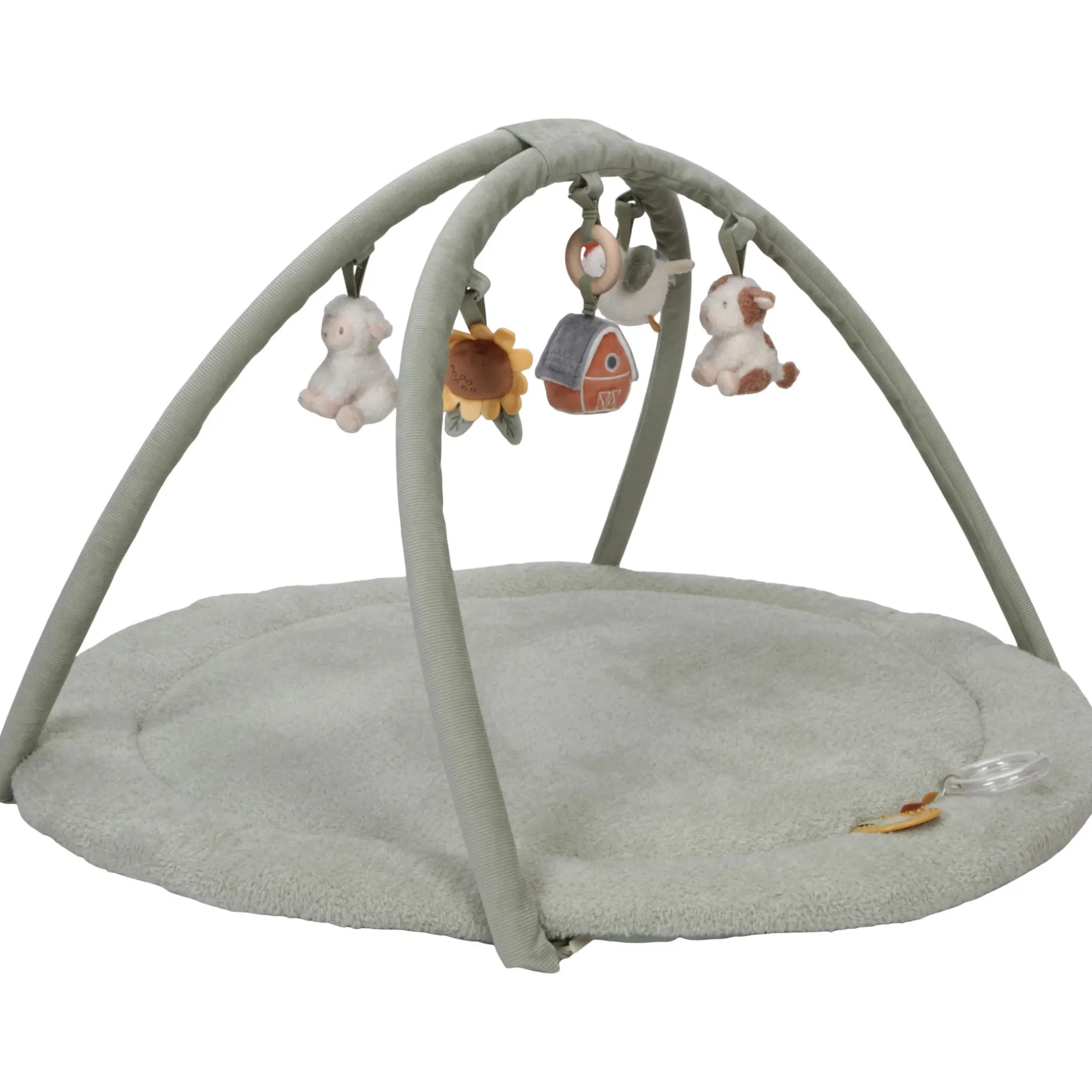 Speelkleden & Babygyms*Little Dutch speelkleed Little Farm Mintgreen