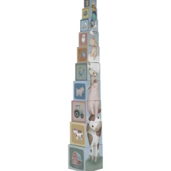 Puzzels|Stapelspeelgoed*Little Dutch Stapeltoren Little Farm Multi