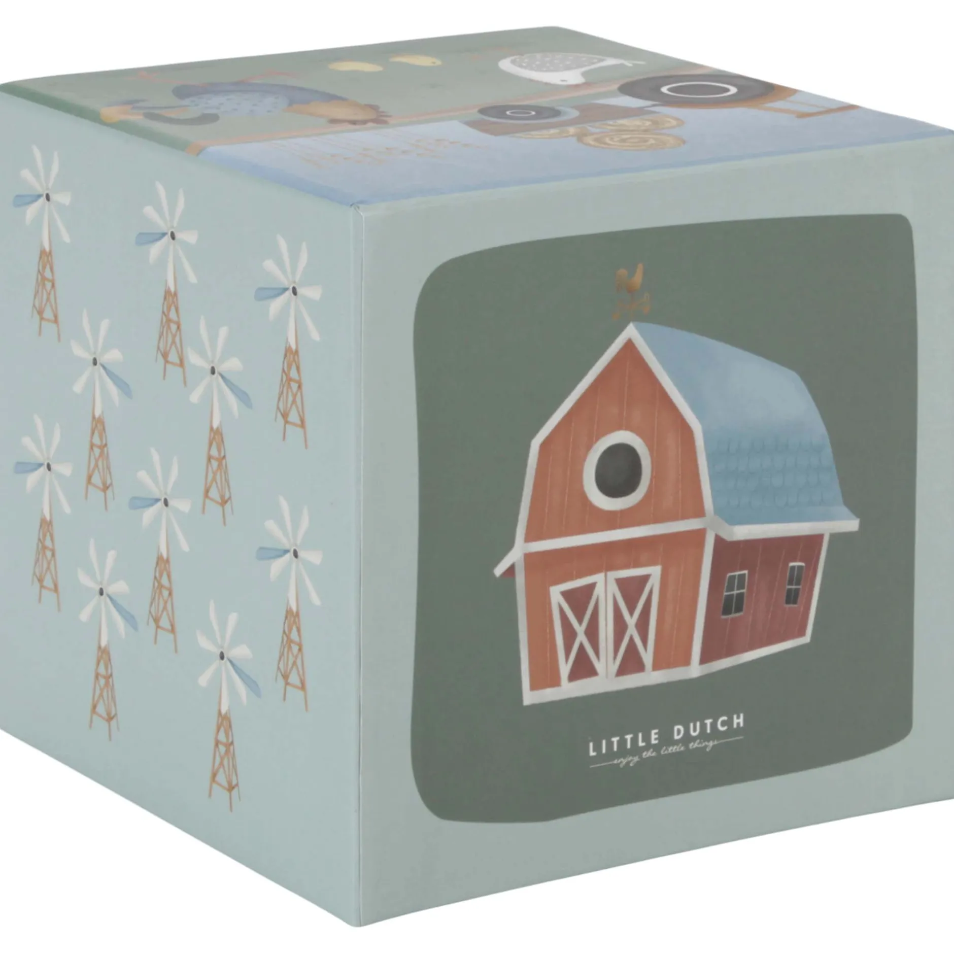 Puzzels|Stapelspeelgoed*Little Dutch Stapeltoren Little Farm Multi