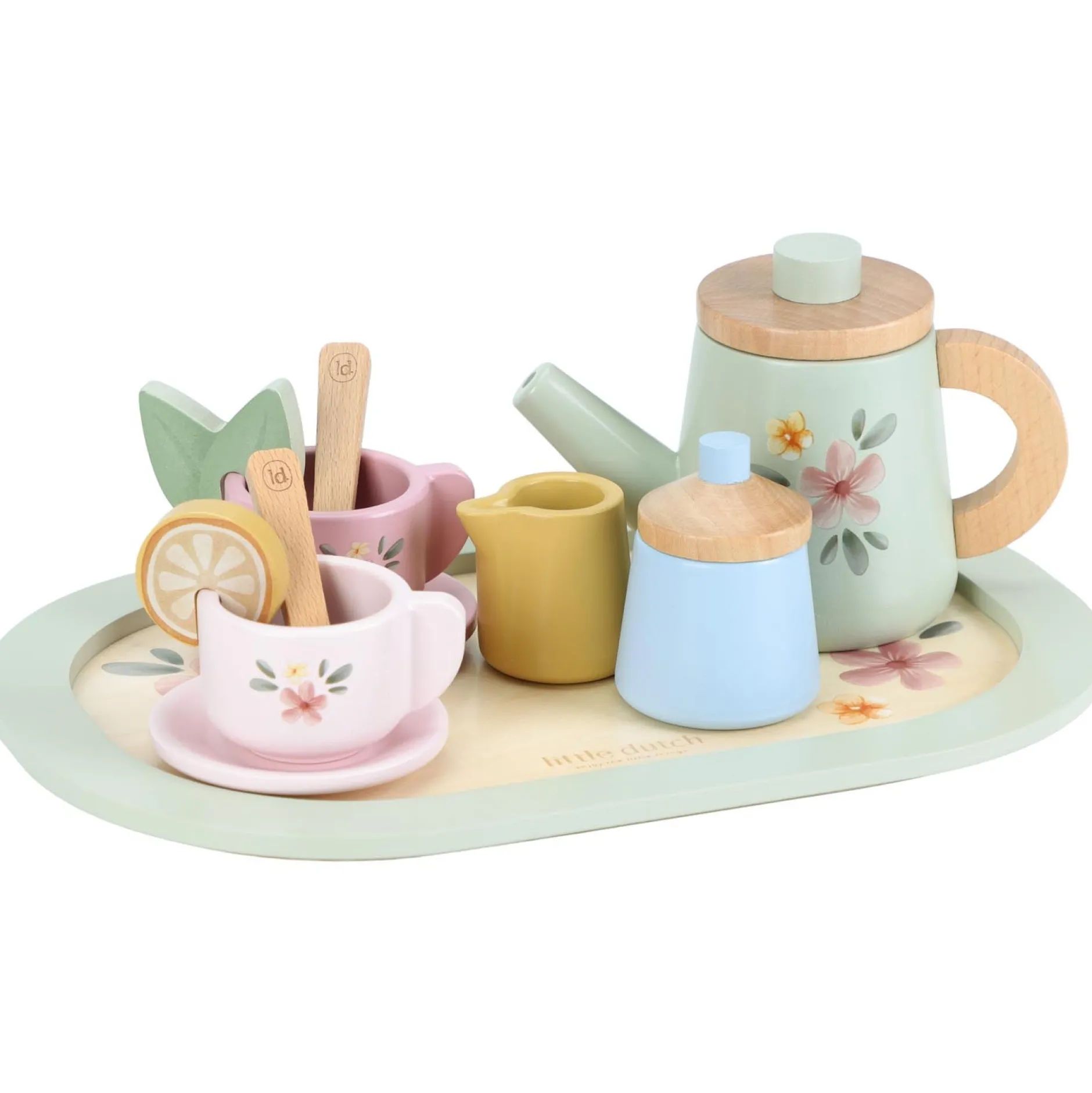 Keukens & Kinderservies*Little Dutch Theeset FSC Multi