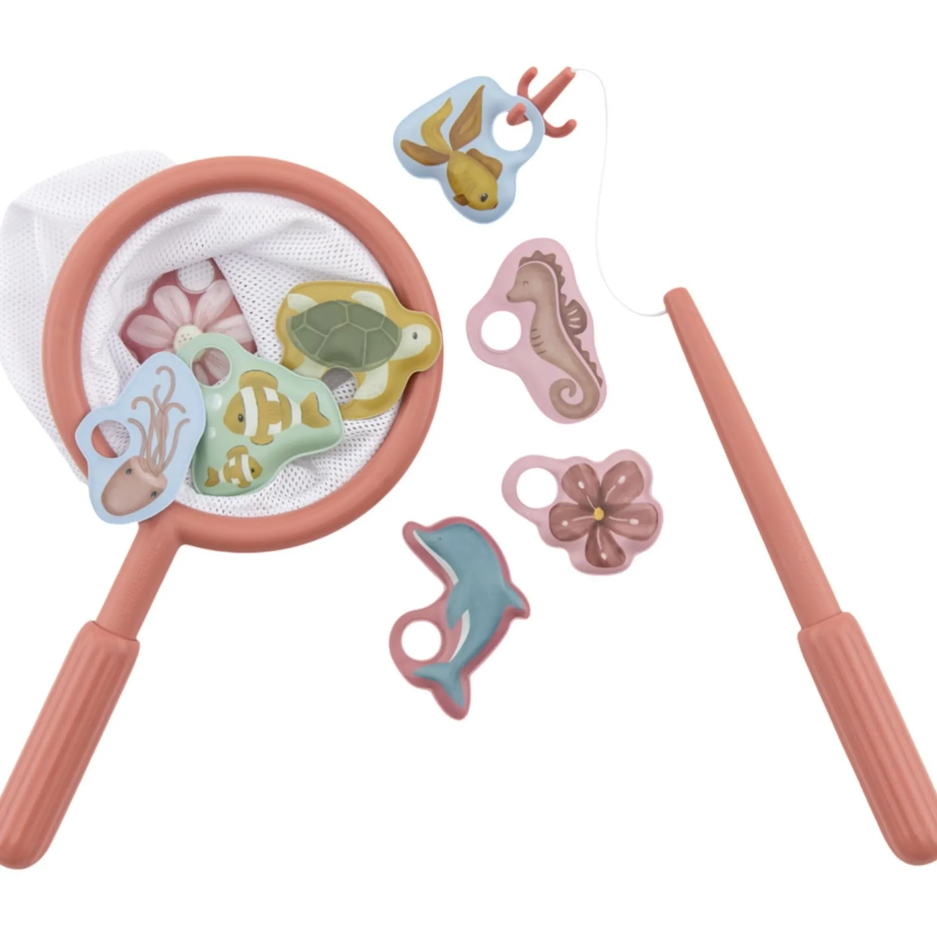 Badspeelgoed|Badspeelgoed*Little Dutch visspel Pink