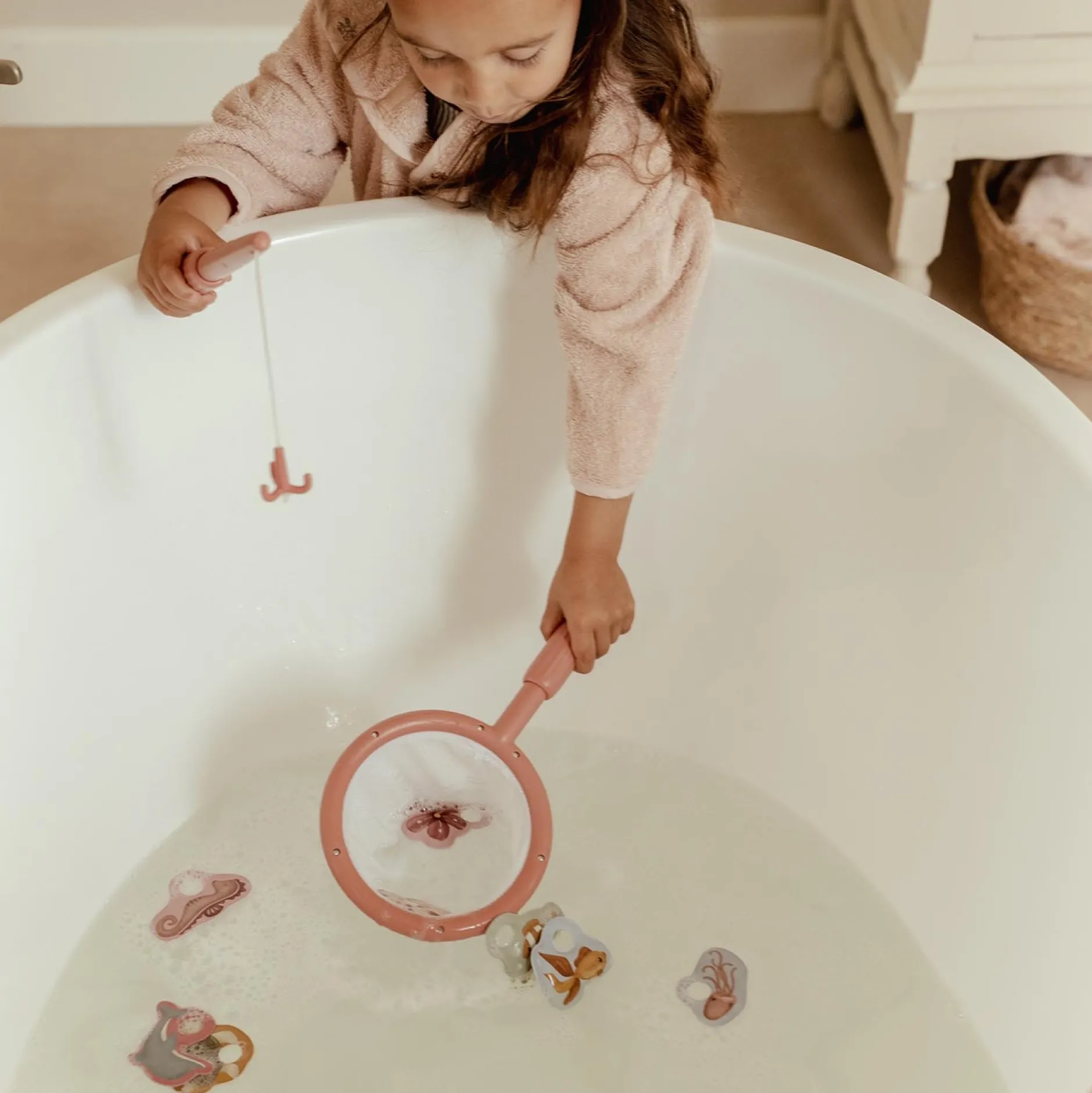Badspeelgoed|Badspeelgoed*Little Dutch visspel Pink