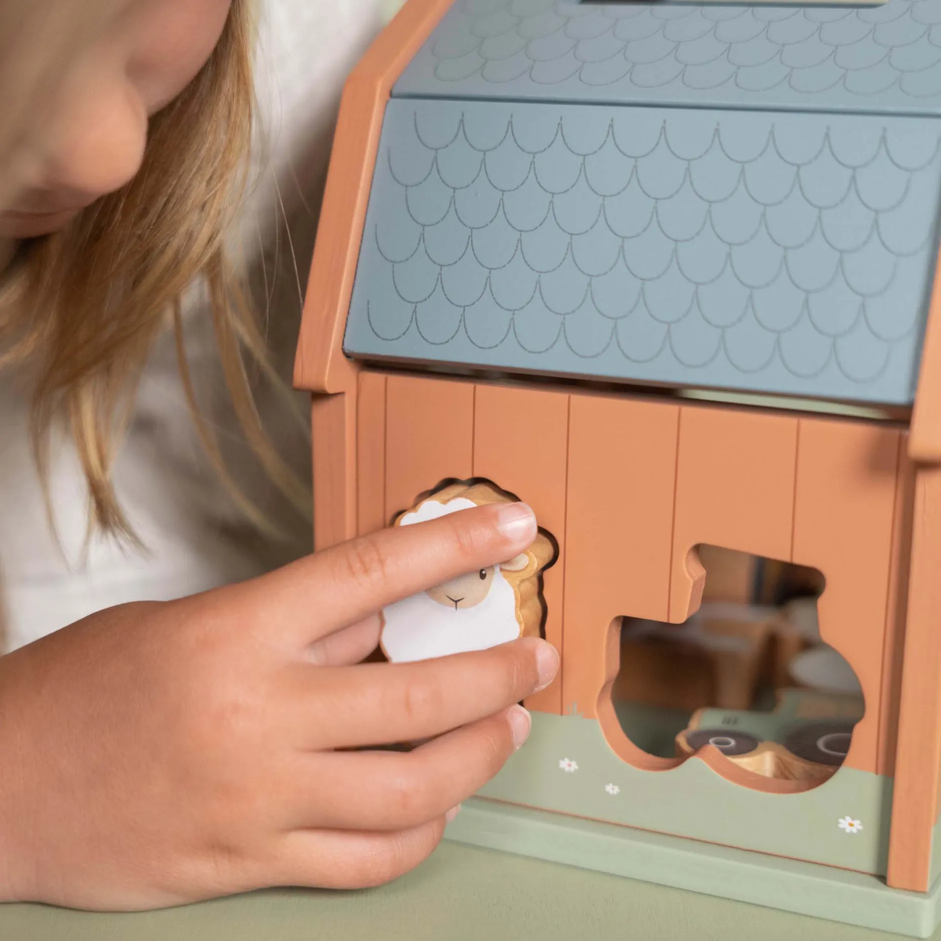 Bouwspeelgoed|Vormenstoven*Little Dutch vormenstoof Little Farm Multi