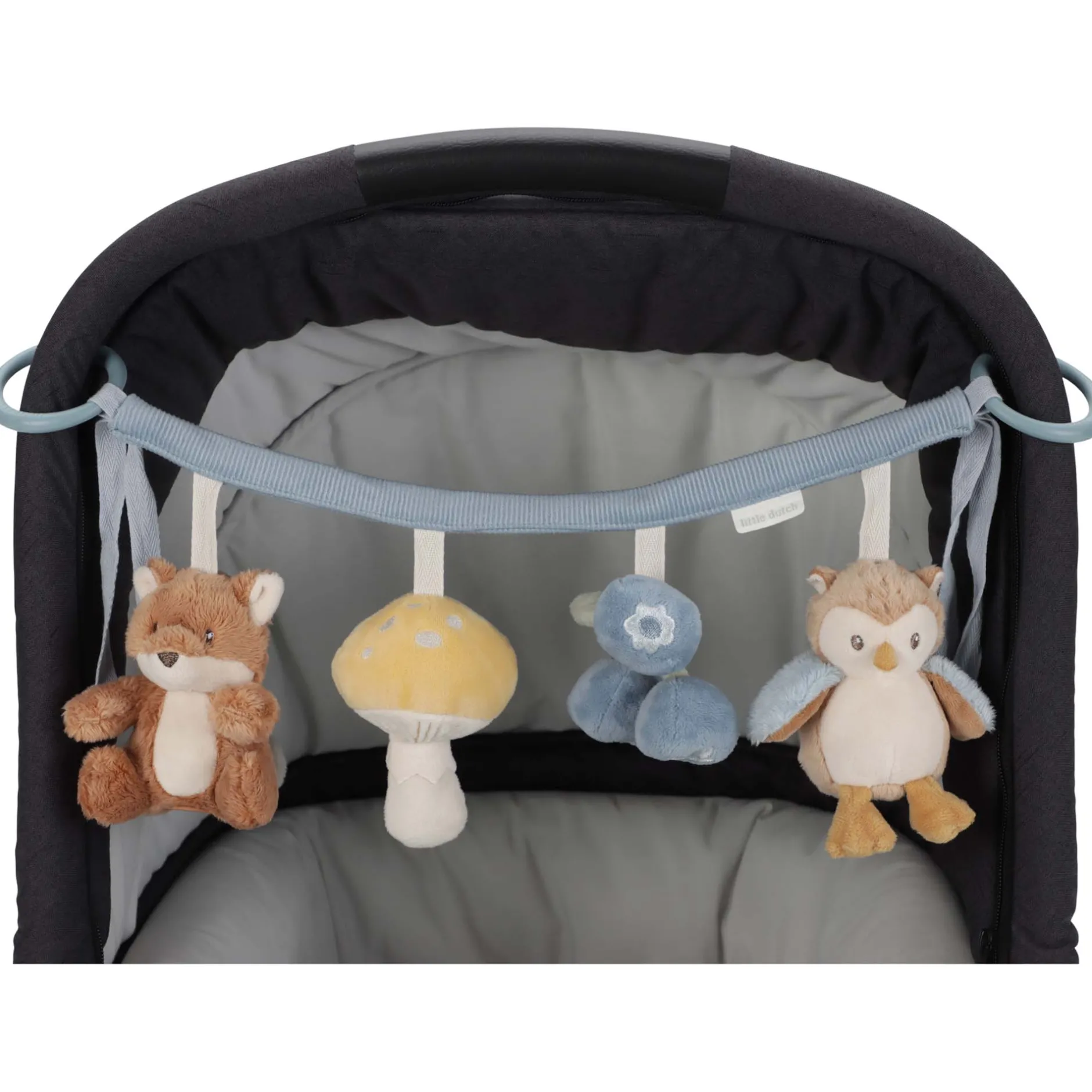 Wagenspanners & Boxspanners|Speelgoed Voor Onderweg*Little Dutch wagenspanner Forest Friends Lightbrown