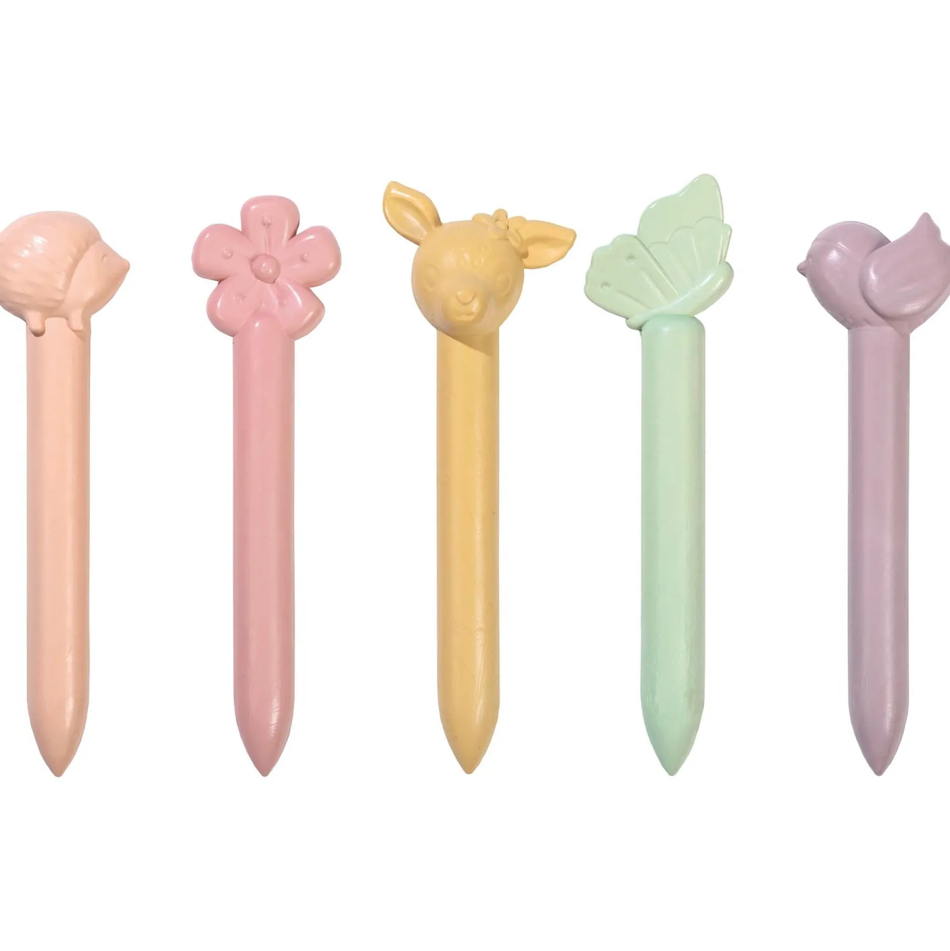 Tekenen|Puzzels & Spellen*Little Dutch waskrijtjes Fairy Garden Pink