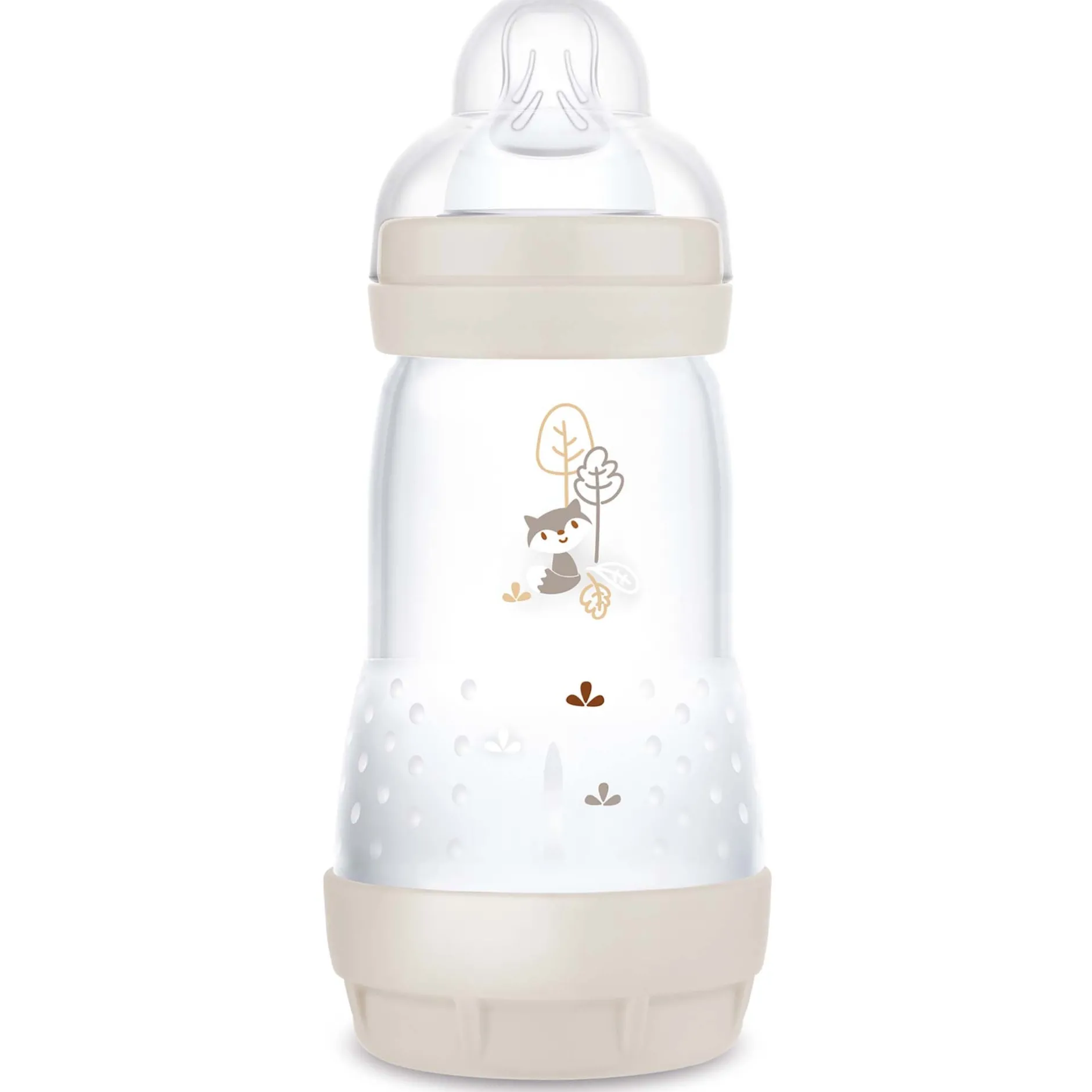 Flesjes*Mam fles anti-colic 260ml beige