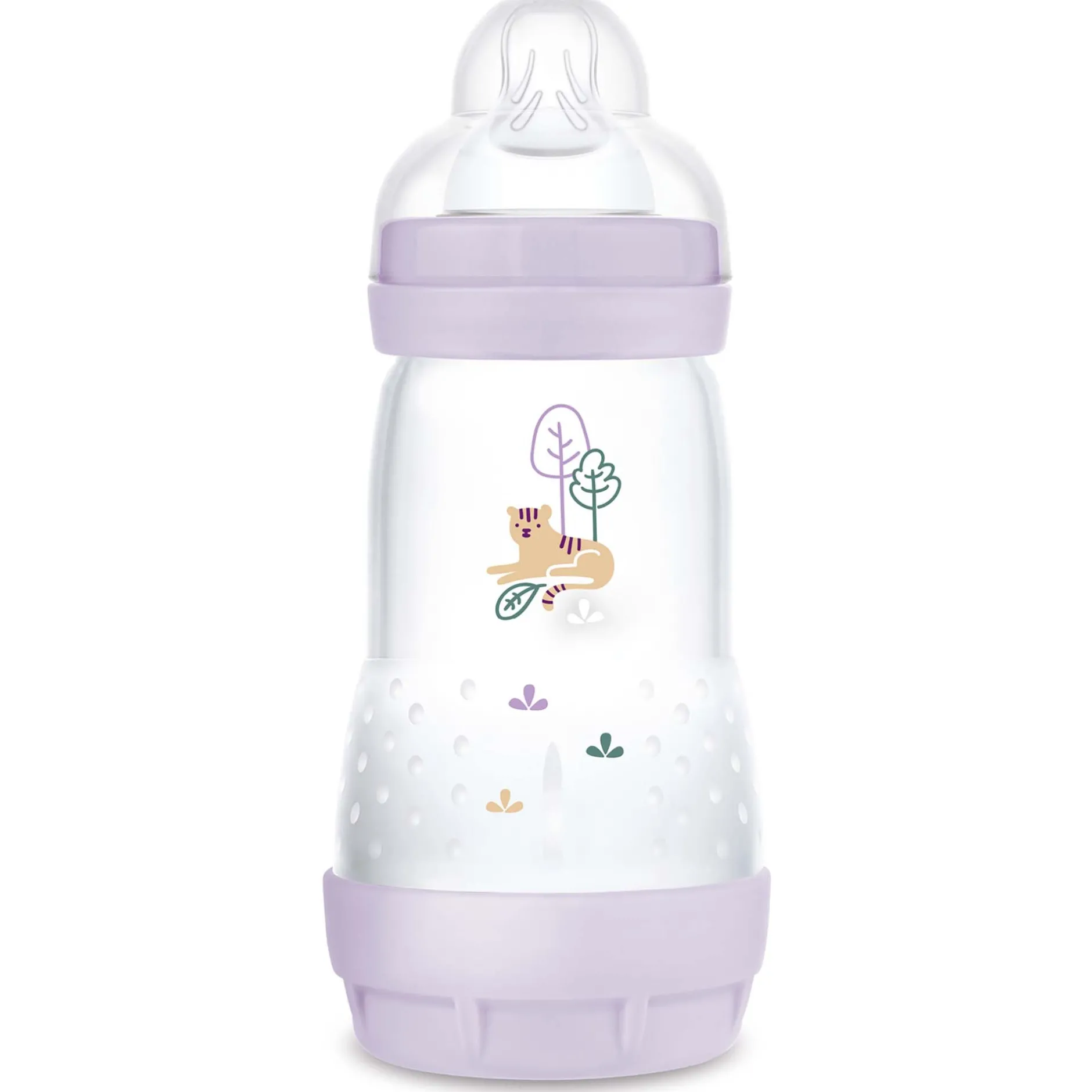Flesjes*Mam fles anti-colic 260ml paars