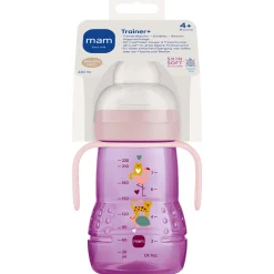 Flesjes*Mam fles Trainer 4+ maanden 220ml multi