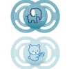 Fopspenen|Fopspenen & Accessoires*Mam fopspeen Perfect Silikon 6-16 maanden Blue