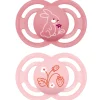 Fopspenen|Fopspenen & Accessoires*Mam fopspeen Perfect Silikon 6-16 maanden Pink
