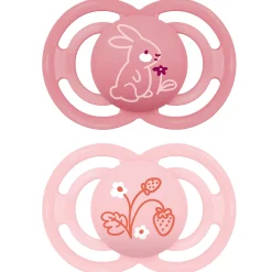 Fopspenen|Fopspenen & Accessoires*Mam fopspeen Perfect Silikon 6-16 maanden Pink