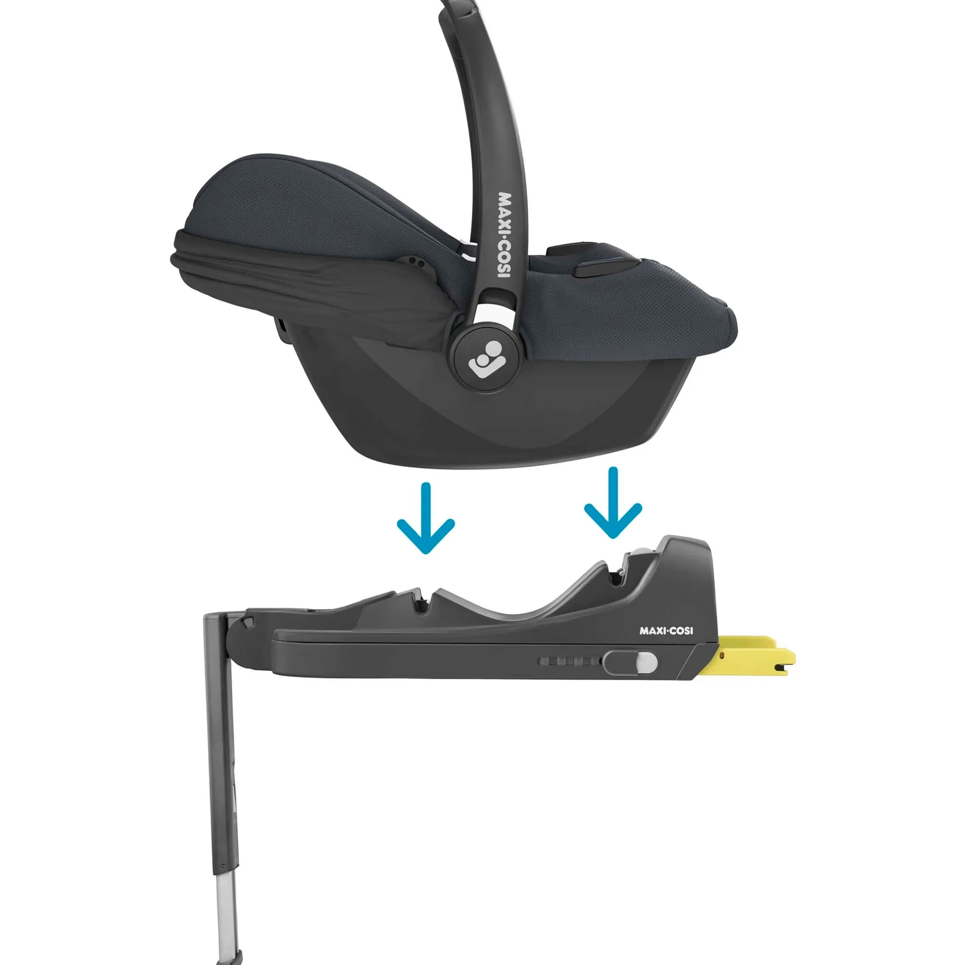 Autostoel Bases|Autostoelen Groep 0*Maxi-Cosi Cabriofix i-Size Base Black