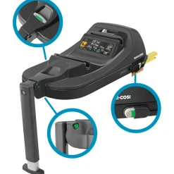 Autostoel Bases|Autostoelen Groep 0*Maxi-Cosi Cabriofix i-Size Base Black