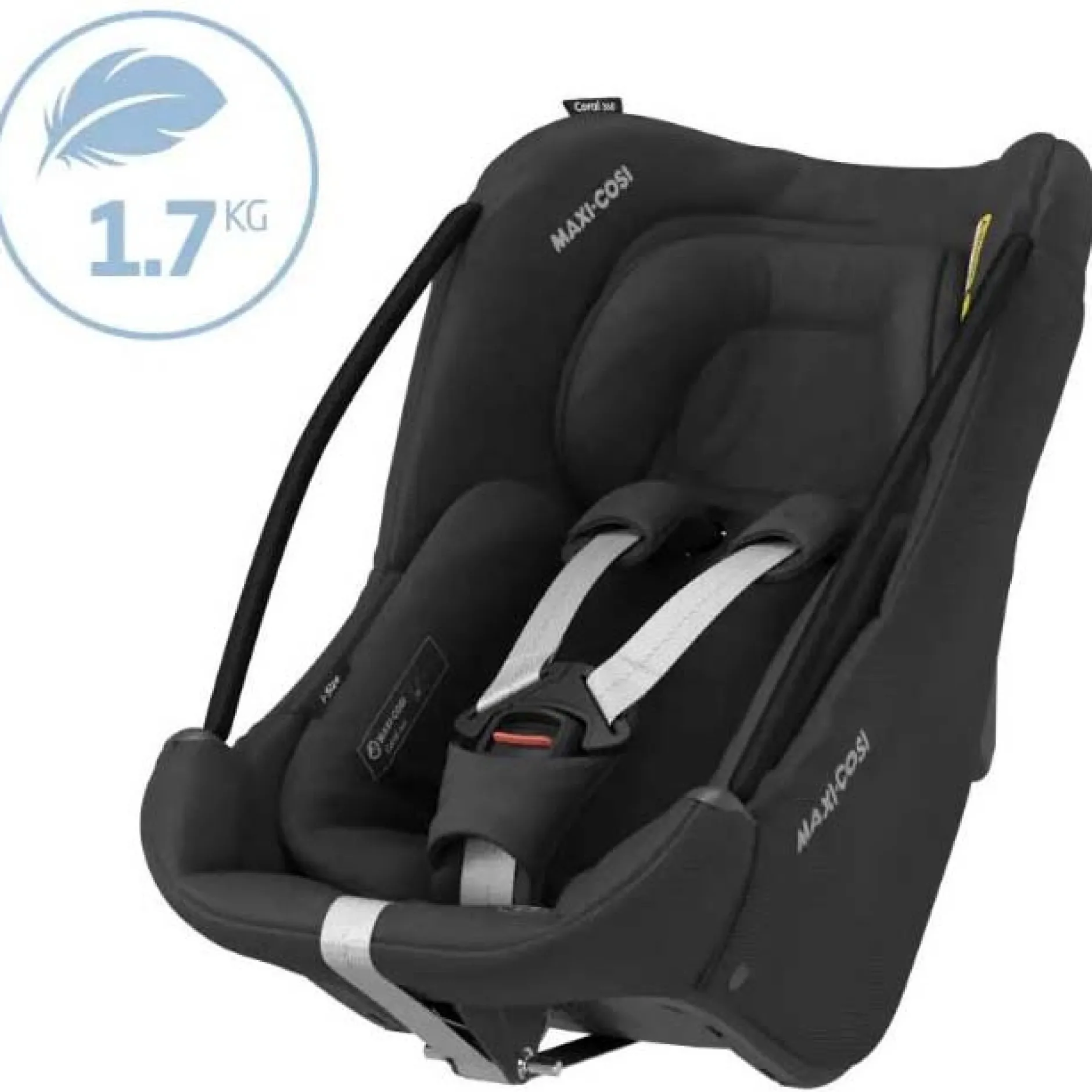 Autostoelen Groep 0*Maxi-Cosi Coral 360 i-Size Essential Black