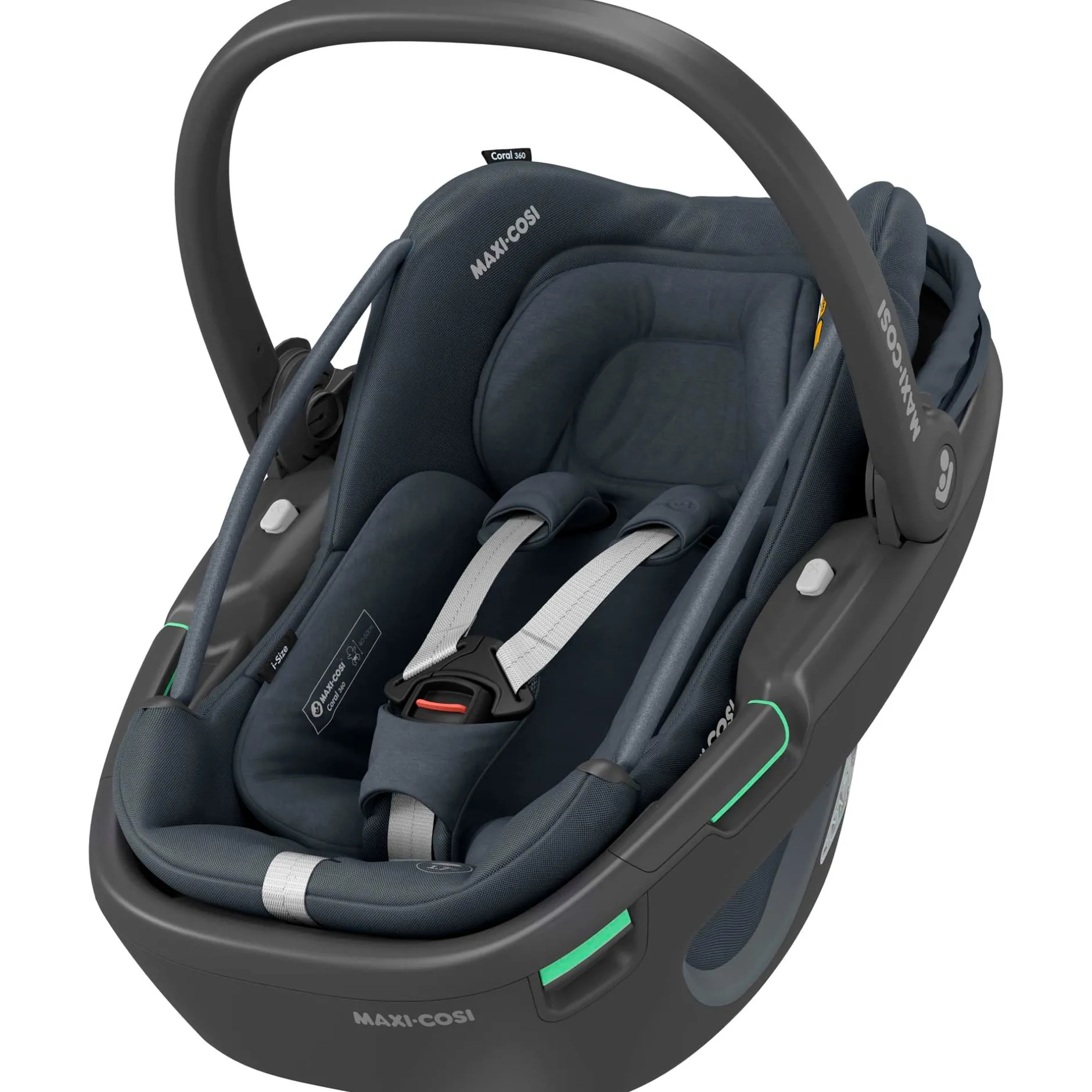 Autostoelen Groep 0*Maxi-Cosi Coral 360 i-Size Essential Graphite