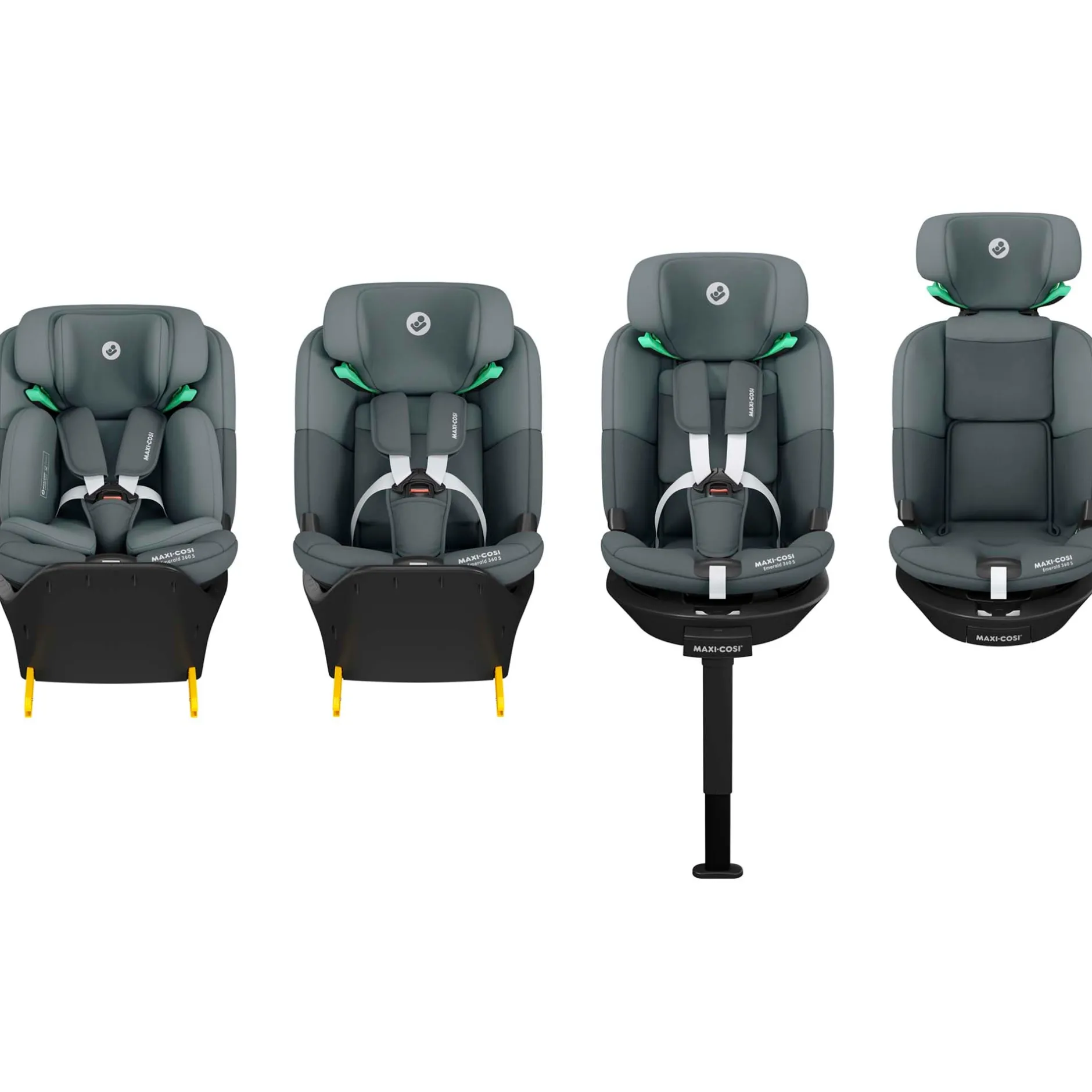 Autostoelen Groep 1*Maxi-Cosi Emerald 360 S i-Size Tonal Graphite