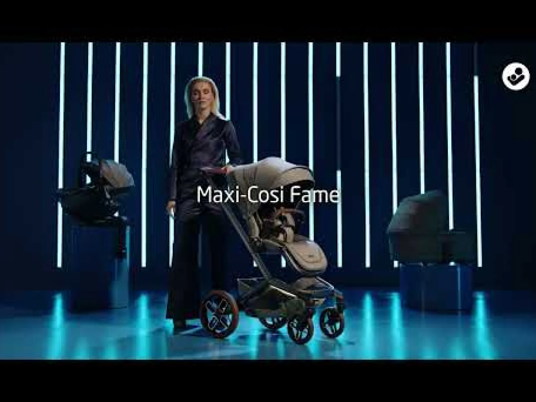 Frames Met Zit*Maxi-Cosi Fame frame met zit Twillic Truffle