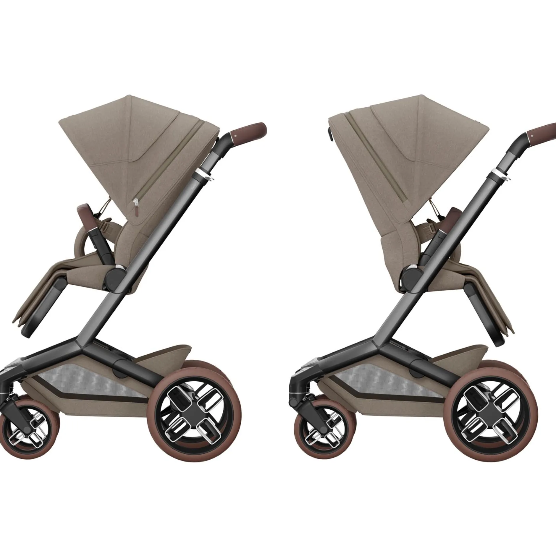 Frames Met Zit*Maxi-Cosi Fame frame met zit Twillic Truffle