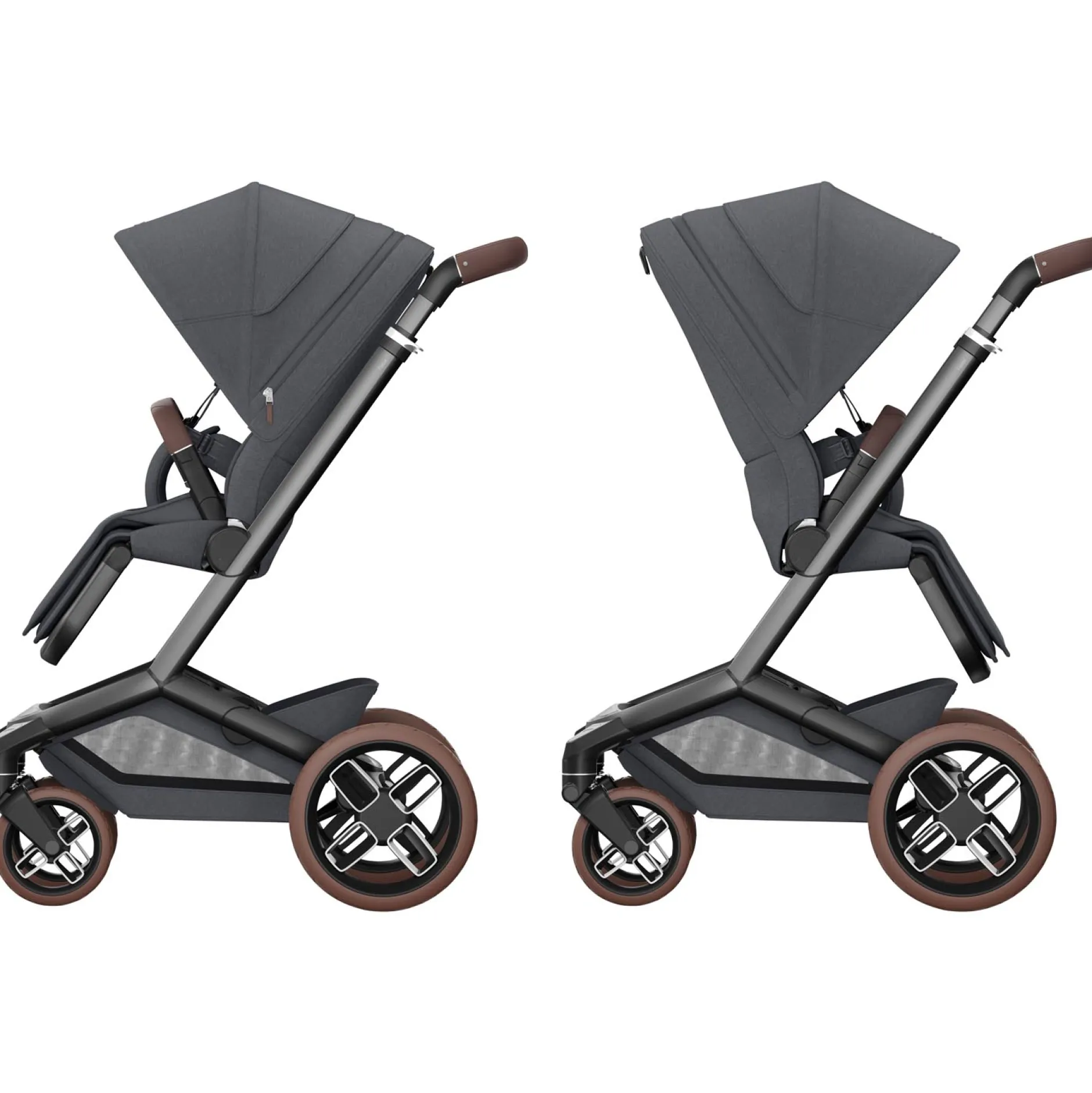 Frames Met Zit*Maxi-Cosi Fame frame met zit Twillic Graphite