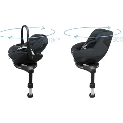 Autostoel Bases|Autostoelen Groep 0*Maxi-Cosi Familyfix 360 Pro i-Size Black