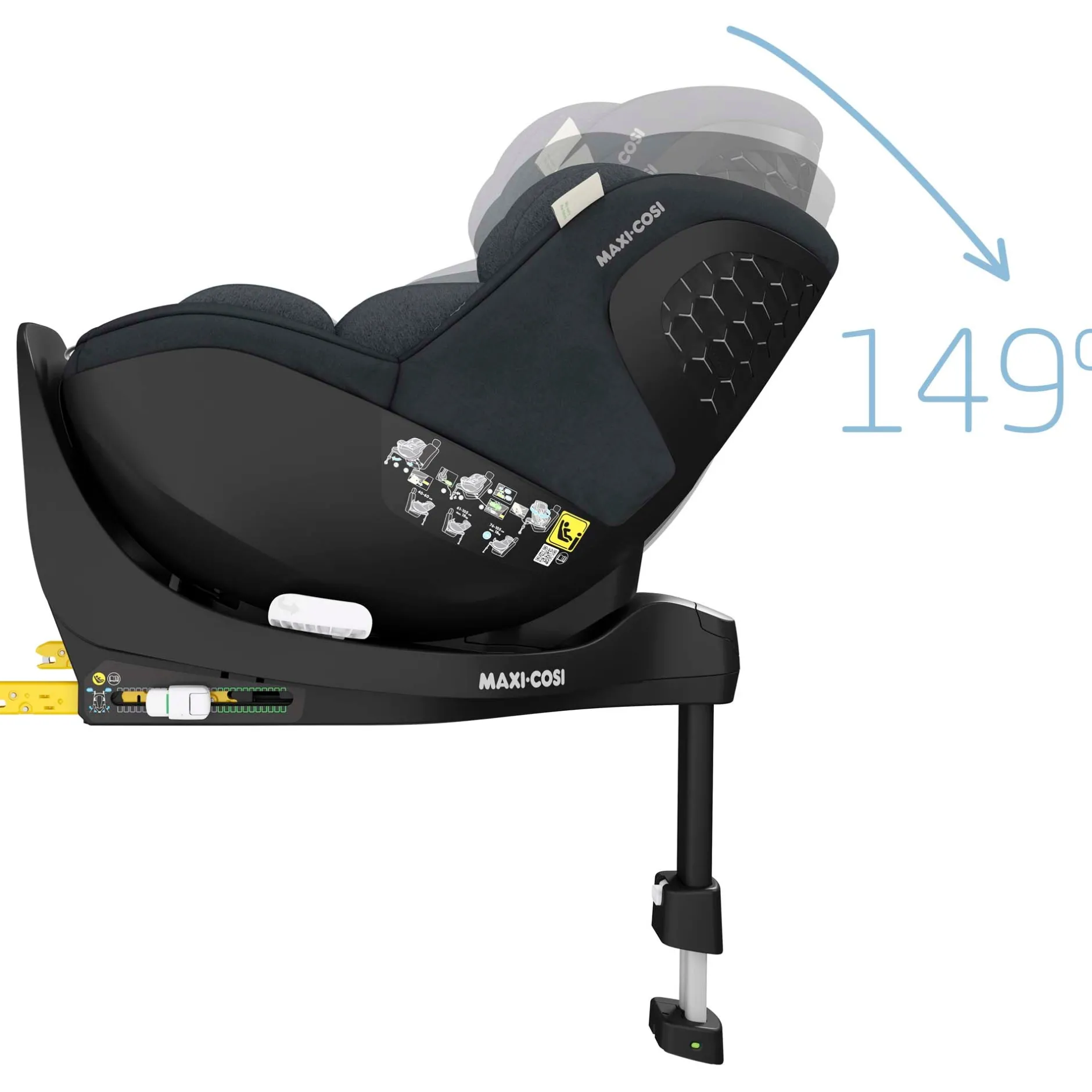 Autostoelen Groep 1*Maxi-Cosi Mica Pro Eco i-Size Authentic Graphite