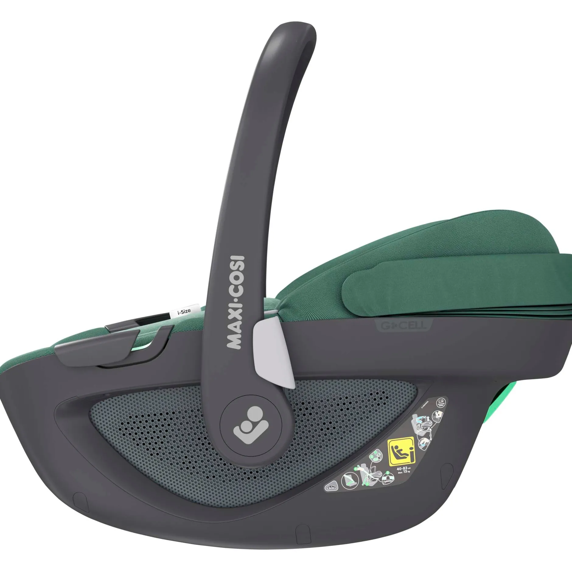 Autostoelen Groep 0*Maxi-Cosi Pebble 360 i-Size Essential Green