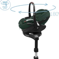 Autostoelen Groep 0*Maxi-Cosi Pebble 360 Pro2 i-Size Twillic Green