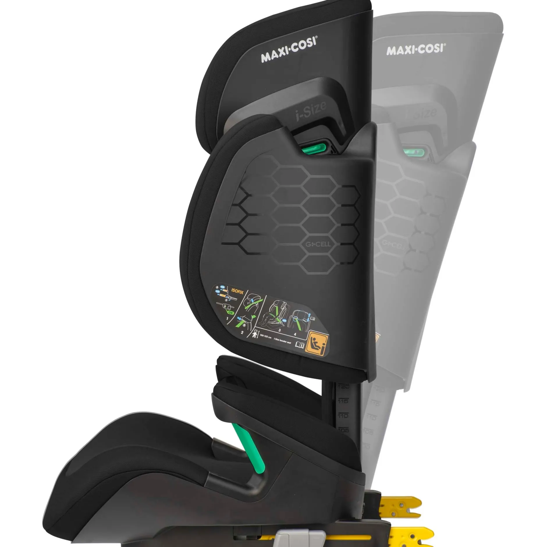 Autostoelen Groep 2/3*Maxi-Cosi Rodifix R i-Size Authentic Black