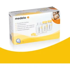Borstkolf Accessoires|Borstvoedingszakjes & -Flesjes*Medela moedermelk bewaarflesjes 150ml - 3 stuks
