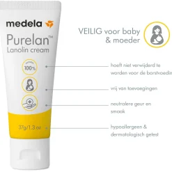 Tepelbeschermers|Borstverzorging*Medela Purelan tepelzalf 37 gr