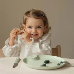Kinderborden*Mepal kinderbord x Little Dutch groen